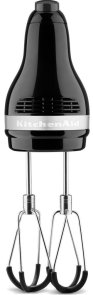 Ручний міксер KitchenAid 6 Speed with Flex Edge Beaters 5KHM6118 Black (5KHM6118EOB)