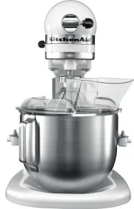 Фото: Планетарний міксер KitchenAid Mixer Bowl-Lift 4.8L - Heavy Duty 5KPM5E White (5KPM5EWH) № 3 | KTC