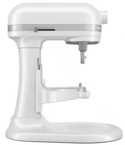 Фото: Планетарний міксер KitchenAid Mixer Bowl-Lift 6.6L - Heavy Duty 5KSM70JPXE White (5KSM70JPXEWH) № 6 | KTC