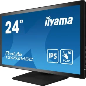 Фото: Монітор iiyama T2452MSC-B1 Black - 23.8" IPS / 1920×1080 / 60 Гц № 2 | KTC