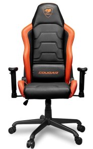 Крісло Cougar Armor AIR Black/Orange