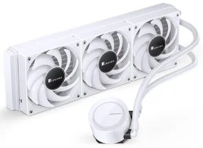 Фото: Система рідинного охолодження Jonsbo TG-360 White № 6 | KTC