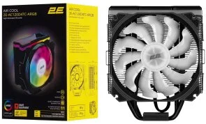 Фото: Кулер для процесора 2E Air Cool AC120D4TC ARGB (2E-AC120D4TC-ARGB) № 7 | KTC