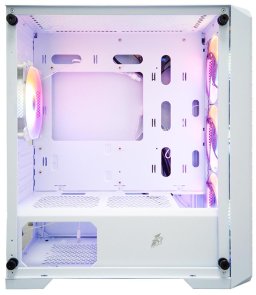 Корпус 1stPlayer Trilobite T5 Whitewith window (T5-4F1-W-WH)