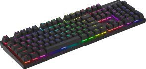 Клавіатура Hator Starfall RGB Hotswap Eng/Ukr Gateron Red Swich Black (HTK-597)