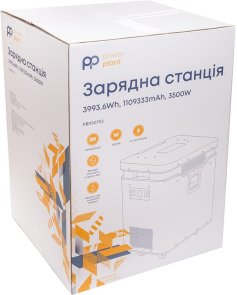 Зарядна станція PowerPlant S3500 3500W 3993.6Wh 1109333mAh