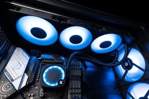 Фото: Система рідинного охолодження EKWB EK-Nucleus AIO CR360 Lux D-RGB Black (3831109851685) № 11 | KTC