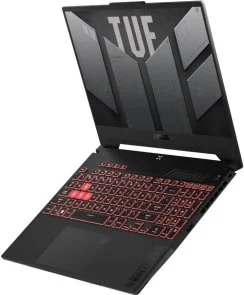 Фото: Ноутбук ASUS TUF Gaming A15 2023 FA507NUR-LP091 Jaeger Gray - 15.6" IPS 144 Гц / AMD Ryzen 7 / 7435HS / DDR5 16 ГБ / PCI-E SSD 512 ГБ / GeForce RTX 4050 № 3 | KTC