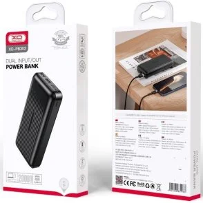 Фото: Батарея універсальна XO PB302 20000mAh 2A Black (PB302_Black) № 2 | KTC
