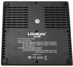 Фото: Зарядний пристрій LiitoKala Lii-S6 № 4 | KTC