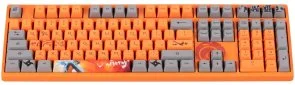 Фото: Клавіатура Akko 3108 Naruto 108Key CS Pink V2 ENG/UKR Orange (6925758683456) № 3 | KTC