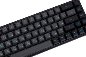 Фото: Клавіатура Akko 3068B Plus Black/Cyan 68Key CS Jelly Pink RGB ENG/UKR Black (6925758618953) № 6 | KTC