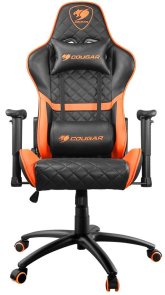 Крісло Cougar Armor One Black/Orange