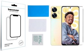 Захисне скло BeCover for Realme C55 - Crystal Clear Glass (709766)