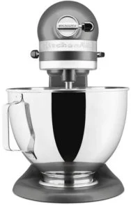 Фото: Планетарний міксер KitchenAid Artisan 4.3L 5KSM95PSE Silver (5KSM95PSECU) № 2 | KTC