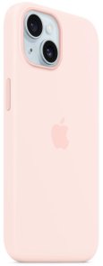 Чохол Apple for iPhone 15 - Silicone Case with MagSafe Light Pink (MT0U3)