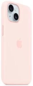 Фото: Чохол Apple for iPhone 15 - Silicone Case with MagSafe Light Pink (MT0U3) № 7 | KTC