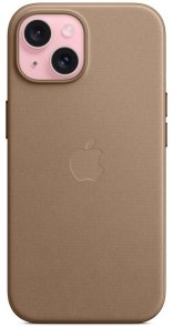 Чохол Apple for iPhone 15 - FineWoven Case with MagSafe Taupe (MT3C3)