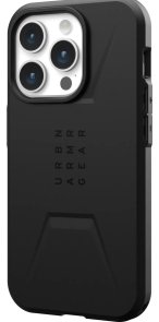 Чохол-накладка Urban Armor Gear для Apple iPhone 15 Pro - Civilian Magsafe, Black