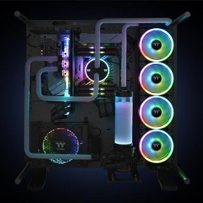 Кулер Thermaltake Riing Trio 12 RGB Black 3pcs (CL-F072-PL12SW-A)