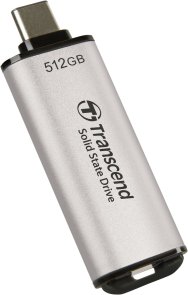 Зовнішній SSD-накопичувач Transcend ESD300 512GB Silver (TS512GESD300S)