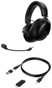 Гарнітура HyperX Cloud III Wireless Black (77Z45AA)