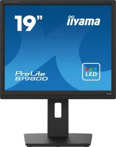 Фото: Монітор iiyama PROLITE B1980D-B5 Black - 19" TN+Film / 1280×1024 / 60 Гц / Pivot / HAS № 2 | KTC