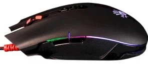 Фото: Миша Bloody Q80 Neon XGlide Black № 3 | KTC