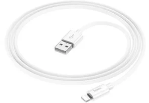 Фото: Кабель Hoco X87 Magic silicone 2.4A AM / Lightning 1m White (6931474783202) № 4 | KTC