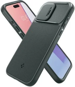 Фото: Чохол Spigen for Apple iPhone 15 Pro - Optik Armor MagFit Abyss Green (ACS06739) № 8 | KTC