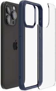 Чохол Spigen for Apple iPhone 15 Pro - Ultra Hybrid Navy Blue (ACS06711)