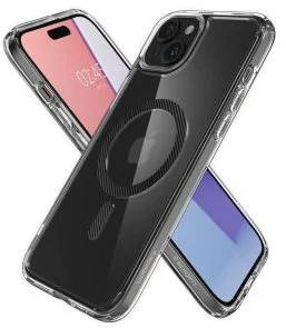 Фото: Чохол Spigen for Apple iPhone 15 - Ultra Hybrid MagFit Carbon Fiber (ACS06805) № 4 | KTC