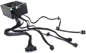 Фото: Блок живлення Gamemax 400W GM-400 APFC Black Bulk (GM-400-80+APFC Black) № 3 | KTC