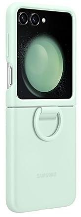 Чохол Samsung for Galaxy Flip5 - Silicone Case with Ring Mint (EF-PF731TMEGUA)