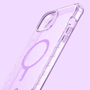 Чохол iTSkins for iPhone 15 Supreme R Spark with MagSafe Light purple (AP5N-MGSPA-LIPP)