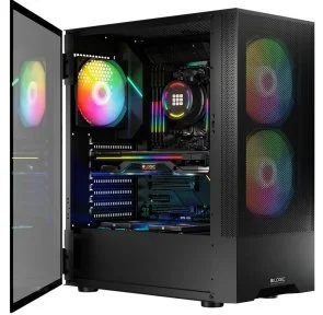 Фото: Корпус Logic Concept Arya ARGB Midi Black with window (AT-ARYA-10-000000-0002) № 10 | KTC