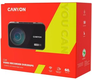  Відеореєстратор Canyon DVR25GPS (CND-DVR25GPS)