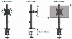 Кронштейн Gembird MA-D1-02