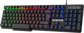 Клавіатура GamePro GK380 RGB USB Black