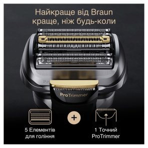 Електробритва Braun Series 9 Pro plus 9577cc Wet and Dry (80719176)