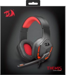 Гарнітура Redragon Themis H220 Black/Red (77662)