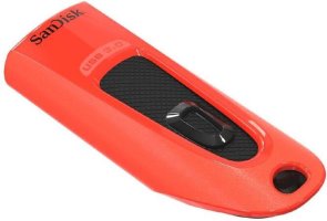 Флешка USB SanDisk Ultra 64GB Red (SDCZ48-064G-U46R)