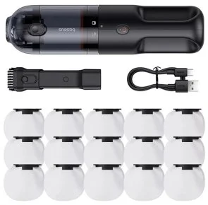 Фото: Автомобільний пилосос Baseus AP01 Handy Vacuum Cleaner Black (50895) № 4 | KTC