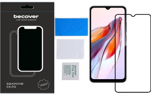  Захисне скло BeCover for Tecno Spark 10C KI5k - Black (709747)