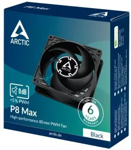Фото: Кулер Arctic P8 Max Black (ACFAN00286A) № 6 | KTC