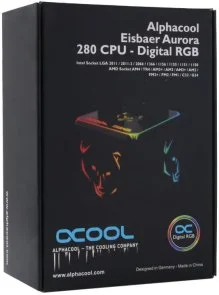 Фото: Система рідинного охолодження Alphacool Eisbaer Aurora 280 CPU Digital RGB (11729) № 6 | KTC