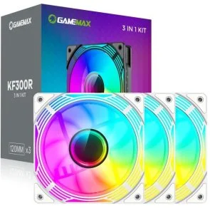 Фото: Кулер Gamemax KF300R WH 3pcs № 7 | KTC