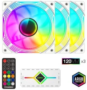 Фото: Кулер Gamemax KF300 WH 3pcs № 6 | KTC