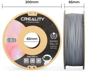 Фото: Пластик (філамент) для 3D друку Creality 3D PLA Filament Grey (3301010299) № 5 | KTC