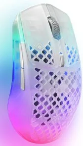 Фото: Миша SteelSeries Aerox 3 Wireless Ghost (62610) № 2 | KTC